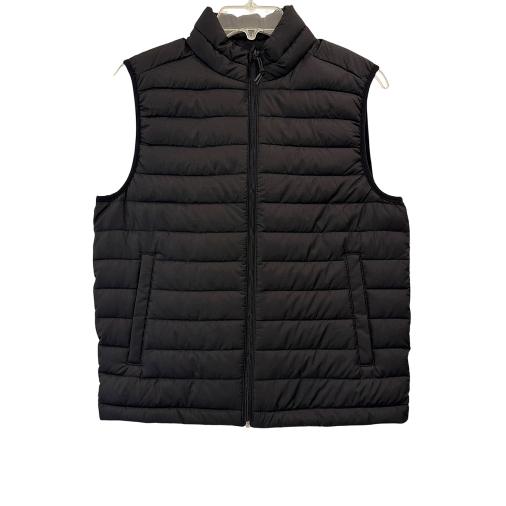 Aeropostale Puffer Remixed Down Vest‎ XS Black